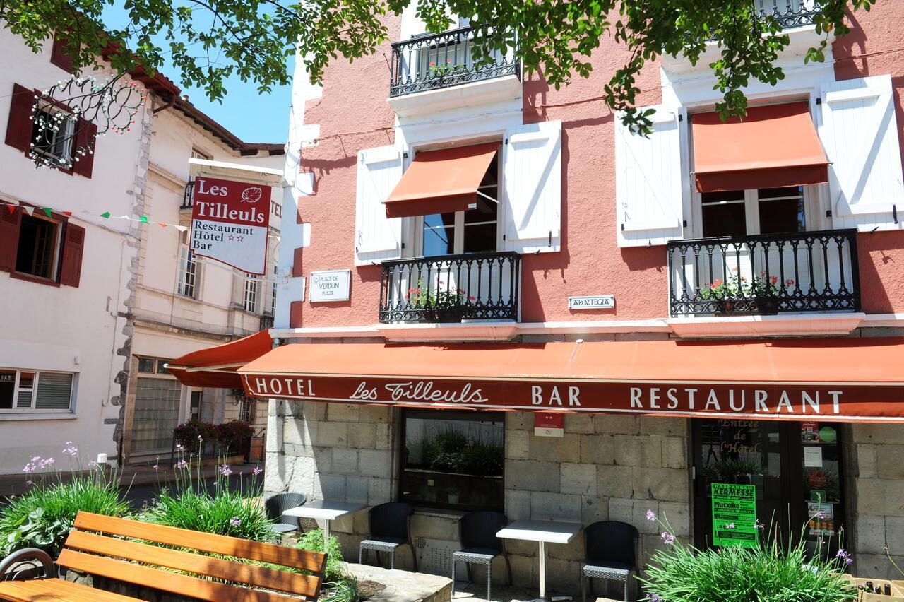 Hotel Les Tilleuls Hasparren Buitenkant foto